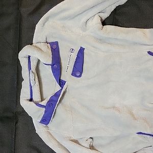 Free Country fuzzy sweatshirt Grey